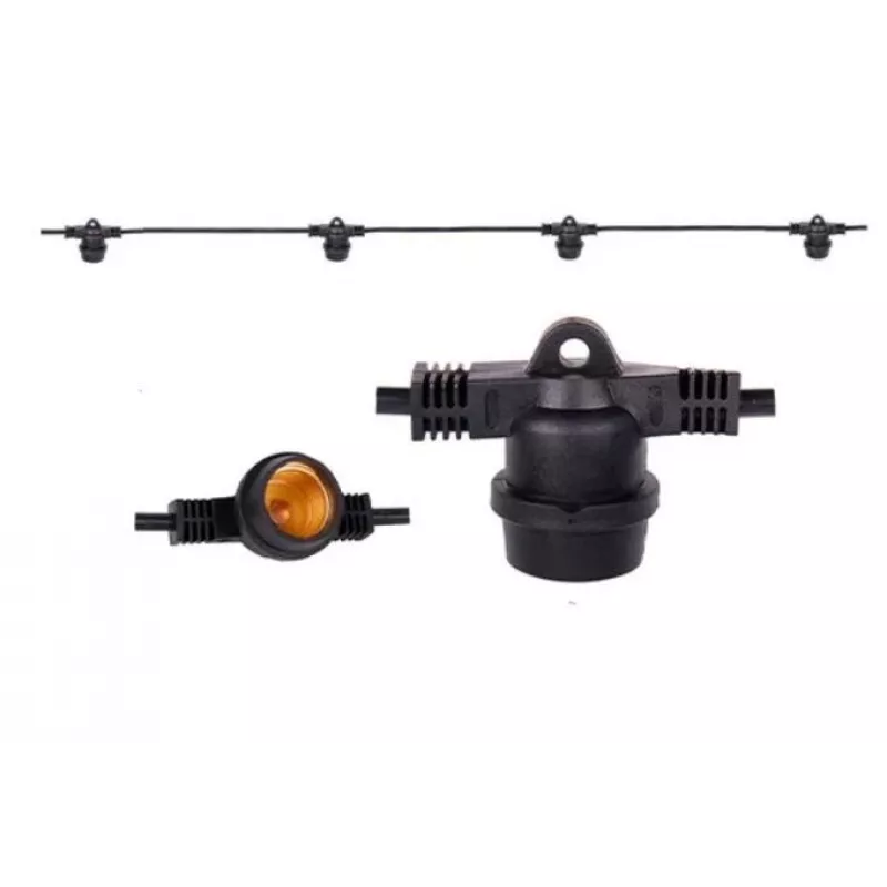 Lámpara Led Garland Garden STRING/E27 15M VS-613 Visional