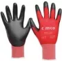 Guantes de taller Cimco 141238 negro rojo XL