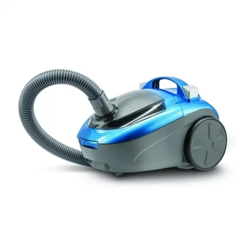 Aspirador sin bolsa ZELMER ZVC032P azul 1200 W, diseño compacto de tipo tanque