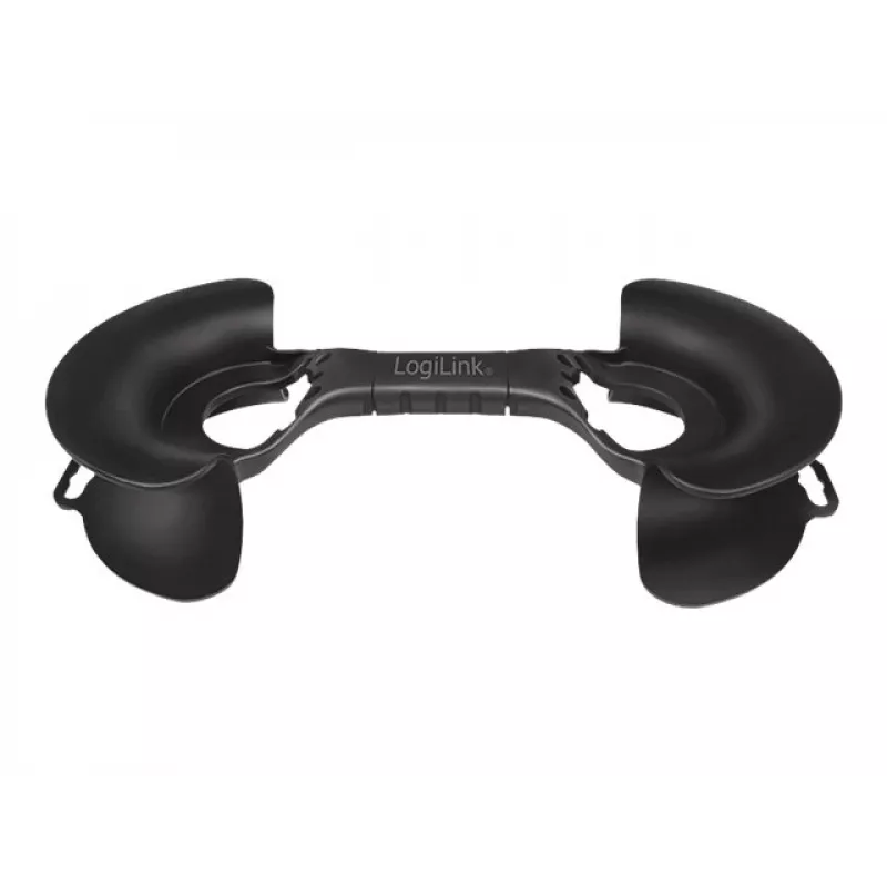 Organizador de cables LogiLink KAB0068 universal negro polipropileno 1 unidad