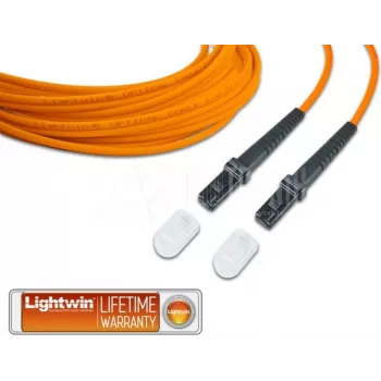 Lightwin cable de conexión de fibra óptica dúplex de alta calidad, MM OM2, MTRJ - MTRJ (LDP-50 MTRJ-MTRJ 2.0)