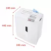 HSM shredstar X10 destructora de documentos, 4,5 x 30 mm + mecanismo de corte de CD independiente