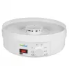 GreenBlue GB190 deshidratador de alimentos para setas, verduras y frutas, 5 bandejas, 250 W, temperatura ajustable 35–70 °C, blanco