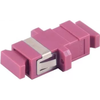 Adaptador de fibra óptica SC ShiverPeaks 07-60053 violeta multimodo