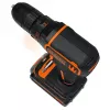 Black & Decker BDCDC18KB-QW, taladro con empuñadura de pistola, 1 cm, 2,5 cm, 1 cm, 650 rpm, 30 N·m