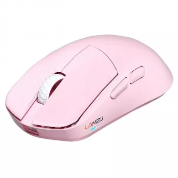 Ratón Lamzu MAYA X 8K Wireless Gaming Mouse rosa claro USB
