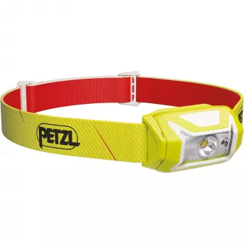 Linterna frontal Petzl TIKKA 350 lm amarillo — 350 lúmenes, linterna frontal LED compacta