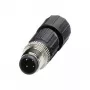 Phoenix Contact 1641691 conector de cable M12 negro - acero inoxidable (1641691)