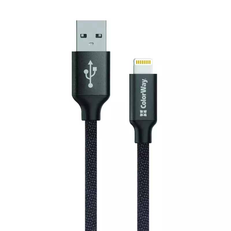 Cable Lightning Colorway CW-CBUL004-BK 1m negro
