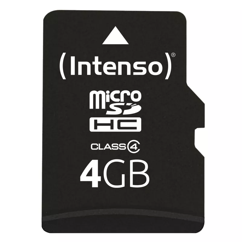 Tarjeta de memoria Intenso 4 GB MicroSDHC Class 4 3403450