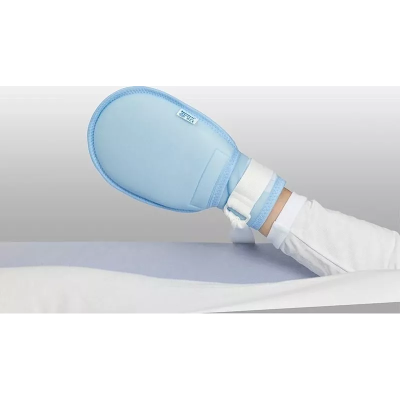 Guantes de protección TIMAGO 2510 talla L para prevención de autolesiones, blancos, 1 unidad