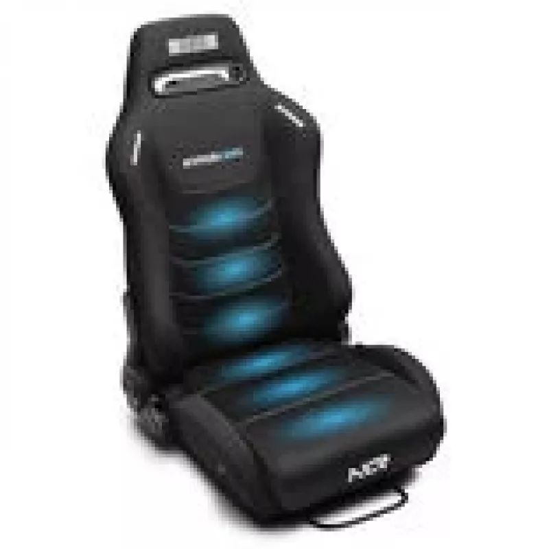 Asiento de carreras Next Level Racing ERS3 HYPERCOOL ventilado negro — asiento para cockpit de sim racing
