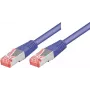 Tecline exertis Connect - Cable de red - RJ-45 (M) a RJ-45 (M) - 3 m - Cable SSTP - CAT 6 - Libre de halógenos - violeta (71503V)