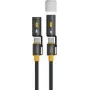 4smarts Set de cables USB-C 3 en 1 Explorer USB C – 1,5 m – Digital/Datos (541240)