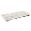 Ducky One 3 Aura White TKL teclado gaming RGB LED - Kailh Jellyfish Y US - teclado gaming blanco en formato TKL - distribución de teclas US - compatible con hot-swap