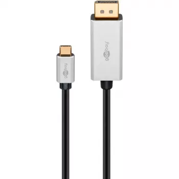 Goobay | Cable adaptador USB-C a DisplayPort | 60176 | Type-C | DisplayPort | USB-C a DisplayPort | 2 m