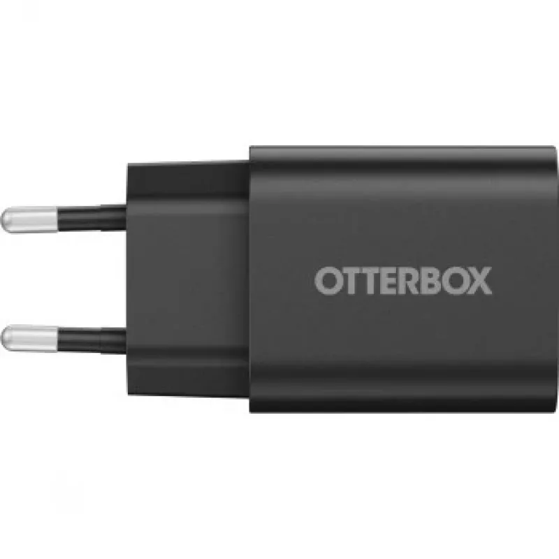 Cargador de pared OTTERBOX 20W USB-C con USB Power Delivery, negro (78-81338)