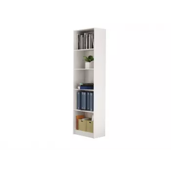 Librería para oficina Topeshop R50 BIEL 5 baldas blanco