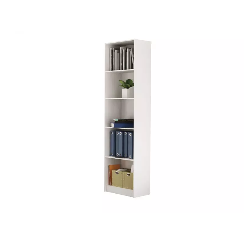 Librería para oficina Topeshop R50 BIEL 5 baldas blanco