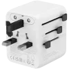 Adaptador de viaje CANYON OnTour 20 EU/UK/US/AUS 20W blanco
