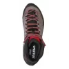 Salewa MTN Trainer Mid GTX Hombre Adulto Antracita, Gris, Rojo