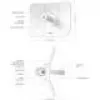 Puente de red TP-LINK Beam Bridge 5 UR KIT, 5 GHz banda única, Wi‑Fi 5 (802.11ac), Gigabit Ethernet, antena externa, alcance máx. 15000 m, blanco