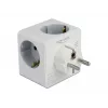 Adaptador de enchufe tipo F DeLOCK 11496 2 puertos USB 5 V 2,4 A 3 A