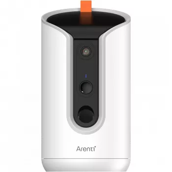 Arenti PETCAM1T Cámara de seguridad IP para mascotas y comedero WiFi interior Sobremesa