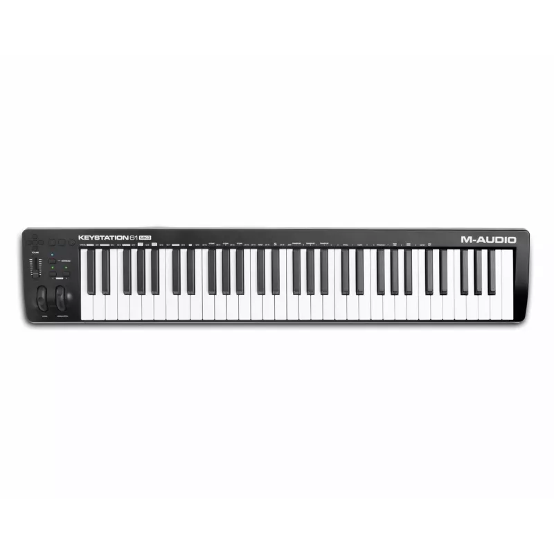 M-AUDIO Keystation 61 MK3 Teclado MIDI 61 teclas USB Negro, Blanco