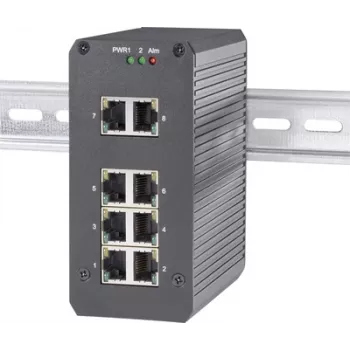 Switch industrial no gestionado Renkforce GSHS800 número de puertos Ethernet 8 velocidad de transmisión LAN 1 Gbit/s (RF-3336016)