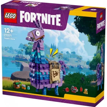 Juguete de almacenamiento LEGO 77071 Fortnite Lama Juguete de construcción – Unidad de almacenamiento y exposición LEGO