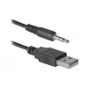 Altavoces de escritorio DEFENDER SPK-240 con cable, 2.0, 6 W RMS, alimentación USB, 3,5 mm, negro