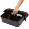 ProfiCook PC-FR 1313 H freidora de aire doble, 10 L, 2400 W, negro/acero inoxidable