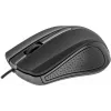 Ratón USB con cable, 3 botones, superficie engomada, 1000 DPI