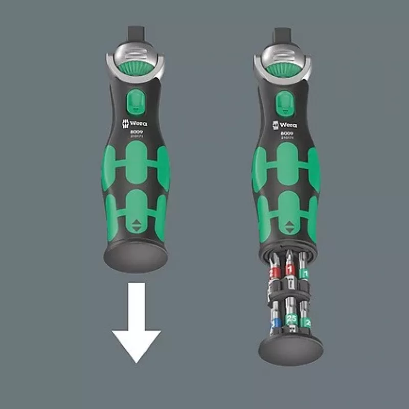 Wera 05004280001 llave de carraca 13 uds. negro, verde