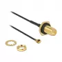Cable coaxial RP-SMA MHF DeLOCK 89584