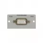 Kindermann Konnect 50 7444000401 Módulo Snap-In para placa frontal, VGA, aluminio