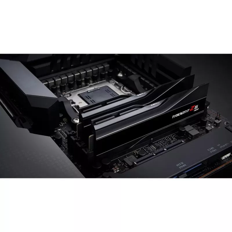 DIMM 64 GB DDR5-6000 (2x 32 GB) Dual-Kit, memoria RAM negra, F5-6000J3238G32GX2-TZ5N, Trident Z5 NEO, AMD EXPO