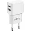 Goobay 44985 cable para móvil blanco