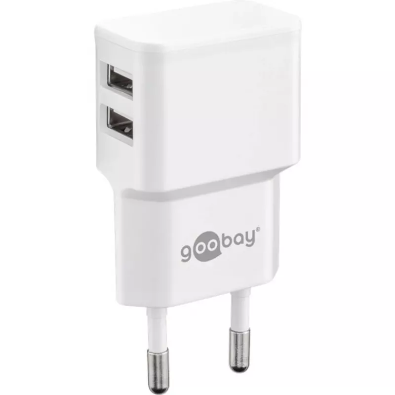 Goobay 44985 cable para móvil blanco