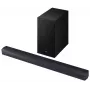 Barra de sonido Samsung HW-B450F/EN 2.1 canales Bluetooth con subwoofer inalámbrico, 300 W RMS, Dolby Audio, ARC