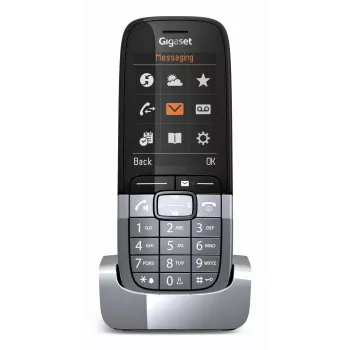 Teléfono DECT Gigaset SL850H Pro con identificación de llamadas titanio