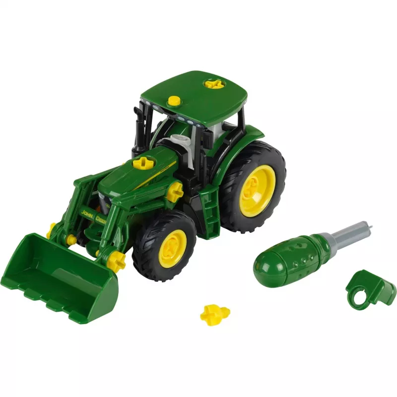 Set de vehículos Theo Klein 3903 tractor de juguete pista de juego 3 años negro verde amarillo