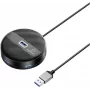 Renkforce RF-USBH-400 Hub USB 3.0 de 4 puertos negro mate (RF-6266640)