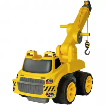 Camión grúa BIG Power Worker Maxi grúa amarillo 3 a 7 años