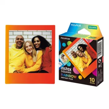 Película instantánea Fujifilm SQUARE Rainbow 10 unidades