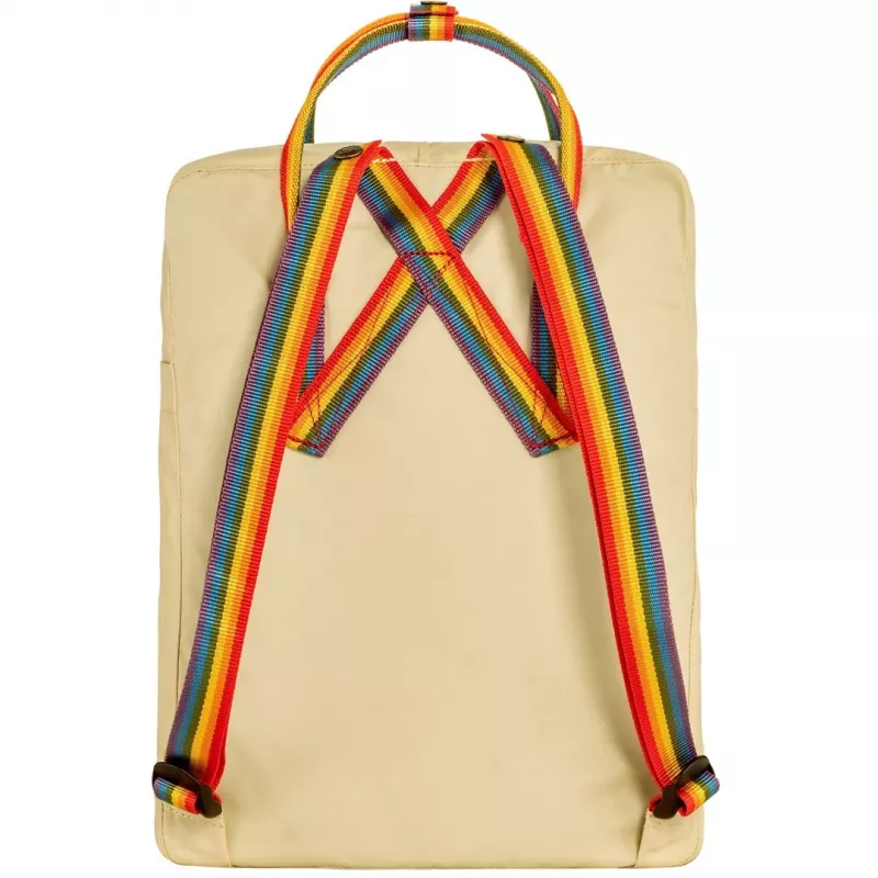 Mochila Fjällräven Kanken Rainbow mochila de ocio Oak vinilo