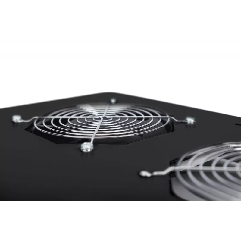 Unidad de ventilador de techo Digitus DN-19 FAN-4-SRV-B