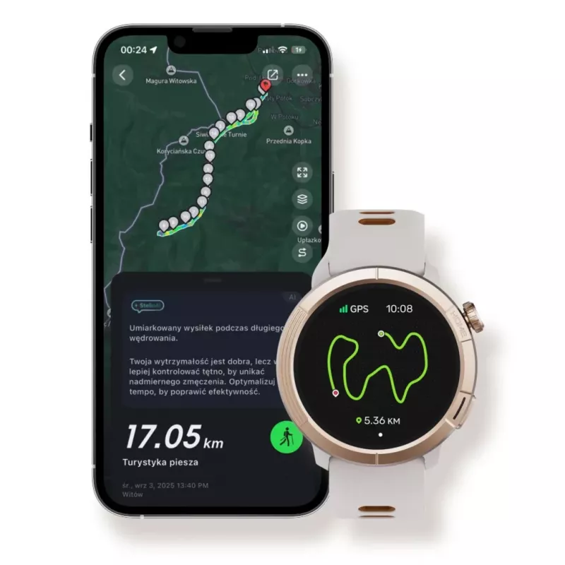 Smartwatch Stelio STSWA102GT Activ Pro GPS 46 mm oro titanio – GPS, caja de 46 mm, acabado titanio