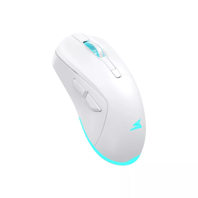 Ratón Baracuda BGM-122 Turtle blanco TURTLE-W